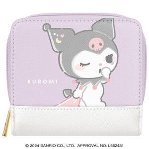 二つ折り財布 むにゃっと サンリオキャラクターズ