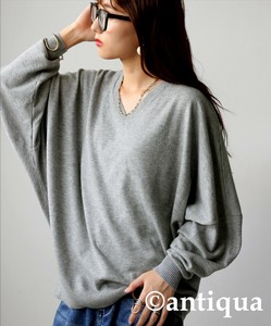 毛衣/针织衫 蝙蝠袖 女士 羊绒 antiqua 秋冬
