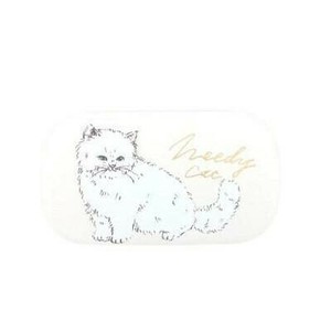 フラワーリング FLOWERING 小物入れ かまってほしい猫 GKO0017-IV(アイボリー)