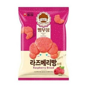 農心 パン部長 ラズベリーパン スナック 55g 濃厚 ラズベリービスケット 韓国お菓子