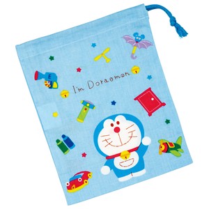 Lunch Bag Doraemon Drawstring Bag