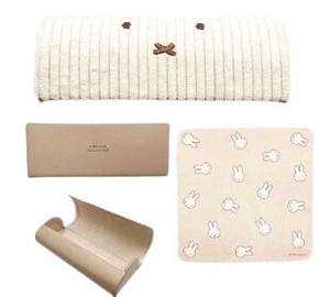 Miffy Glasses Case Miffy Corduroy