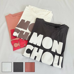 発泡プリントロングスリーブTシャツ