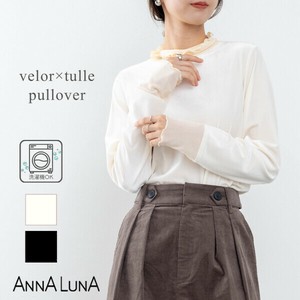 T-shirt Switched Pullover Velour