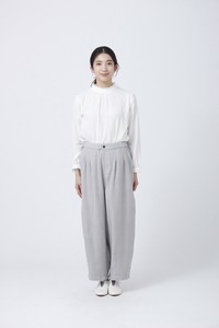 Full-Length Pant Tuck Pants Herringbone Pattern [2024 A/W]