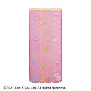 【特価品】すみっコぐらし カラフルドットしろくま フェイスタオル