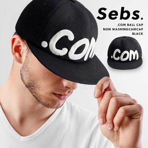 Sebs .COM BALL CAP NON-WASHING CAMPCAP ブラック キャップ メンズ レディース 人気 ブランド