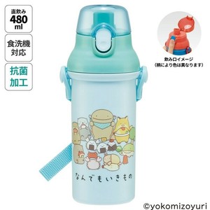 水壶 儿童用 Skater 480ml 日本制造