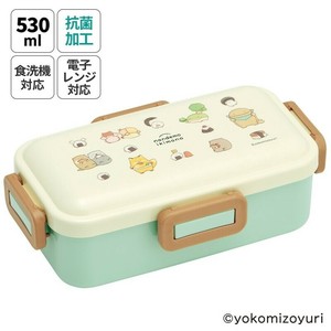 【スケーター】抗菌ふわっと弁当箱 【なんでもいきもの】日本製