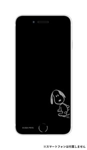 ピーナッツ iPhoneSE(第2・3世代)6〜8/6s対応ガラススクリーンプロテクター スヌーピー SNGG-66B