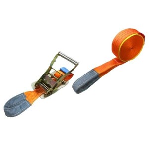 2本セット ラッシングベルト ワッカ 幅50mm 固定側0.5m 巻側7m rb-wk-0507-2p