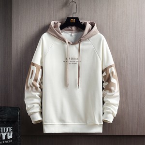 Tシャツ フード付き  プルオーバー メンズ ファッション 長袖  無地  ゆったり  快適YEA1393