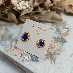 Pierced Earrings Gold Post Made in Japan