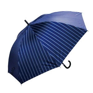 藤田屋 雨晴兼用紳士長傘 シャドウストライプ UB65-2264