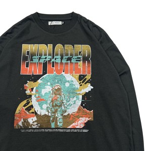 「フィクションムービー」プリントロンTee（長袖）(12月納品)【2025年梅春新作商品】