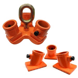 ベスト・アンサー　三脚ヘッド 2t 固定用ベース3個セット  diy-064-set