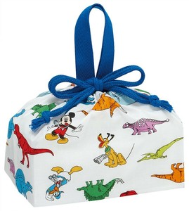 Bento Wrapping Cloth Mickey Dinosaur Skater