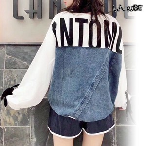 Sweatshirt Sleeve Tops Switching