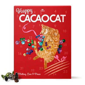 ※10月10日予約締切！【24種類のチョコレート入り】CACAOCAT アドベントカレンダー【クリスマス・ギフト】