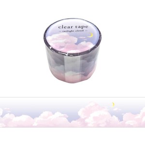 【MINDWAVE(マインドウェイブ)】クリアテープ 30mm幅  twilight cloud