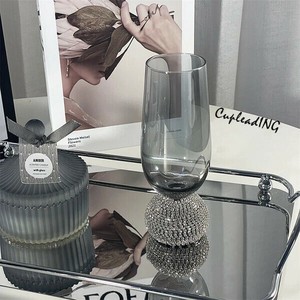 【2024新作】INSスタイル ワイングラス ハイフット グラス シャンペン 冷水グラス デザインセンス 宴会場