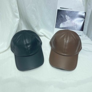 お値下げ！25％OFF　フェイクレザーキャップ