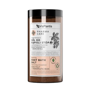 VisPlantis ヴィスプランティス PHARMA CARE FOOT BATH SALT フットバスソルト CHESTNUT+THERAPEUTIC MUD