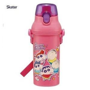 Water Bottle Crayon Shin-chan Skater Antibacterial Dishwasher Safe