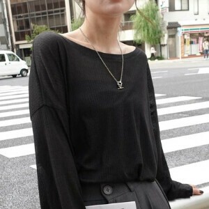 T-shirt Transparency Long T-shirt Casual