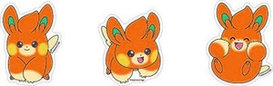 ポケットモンスター モバイルステッカー パモ POKE-913G