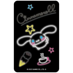 【ステッカー】シナモロール まじかる百貨店ステッカー ネオン 1