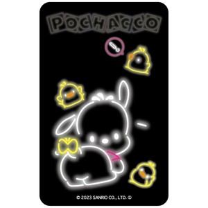 【ステッカー】ポチャッコ まじかる百貨店ステッカー ネオン 1