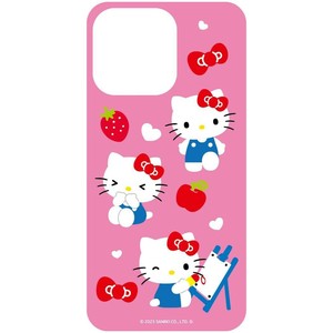 【スマホアクセ】ハローキティ まじかる百貨店スマホシート ピンク 2