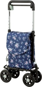 マキテック どこでもキャリー 紺花柄 RS-300KH