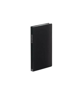 LIHIT LAB.(リヒトラブ)　カードホルダー　カドロック&SEIHON　S型(タテ型)　120枚　黒　A-4102-24