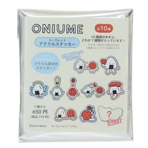 【ステッカー】おにうめ シークレットアクリルステッカー 全10種