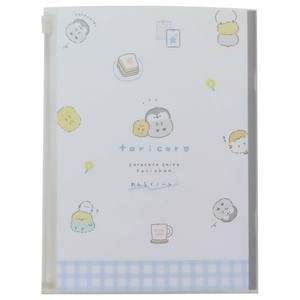 【連絡帳】カバー付きA5連絡ノート A5カバー付きれんらくノート とりころ