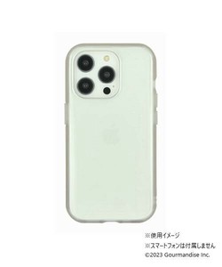 IIIIfit Clear iPhone15 Pro対応ケース スモーク IFT-158SK