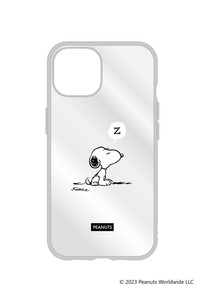 ピーナッツ IIIIfit Clear iPhone15/14/13対応ケース スヌーピー SNGG-07B