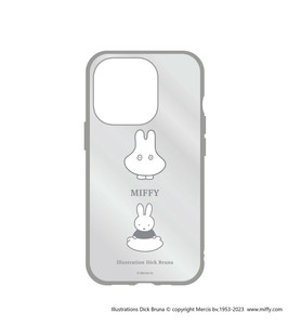 ミッフィー IIIIfit Clear iPhone15 Pro対応ケース おばけごっこ MF-442C