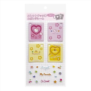 【シール】サンリオキャラクターズ コレクトブック風スポンジシール チドリ KT＆PN