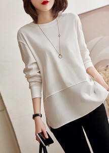 T-shirt Ladies fashion Round Neck T-Shirt