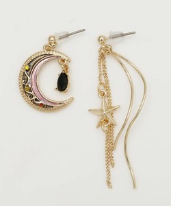 【定番】 【チャイハネ】ムーナンアシンメトリーピアス