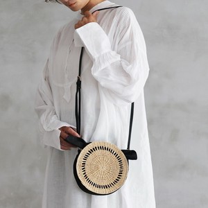 【新入荷】【春夏新作】透かし編みのシーグラス サークルショルダーバッグ