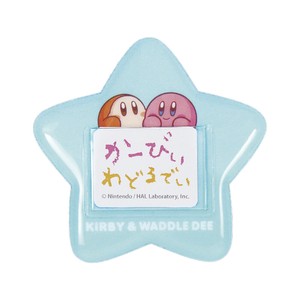 星のカービィ おなまえバッジ　ほしぐみ／カービィ＆ワドルディ