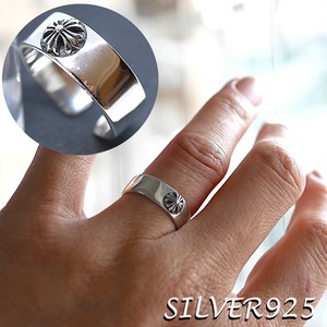 Silver-Based Plain Ring One size fits all Rings Unisex