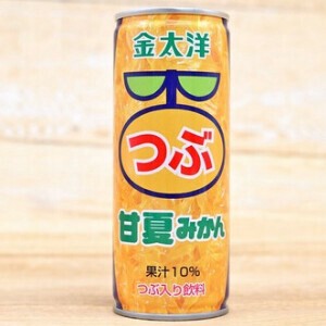 【みかんジュース】金太洋 つぶ甘夏みかん 250g/オレンジジュース/つぶつぶ入り果汁飲料