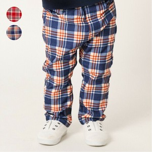 Kids' Full-Length Pant Check Pattern