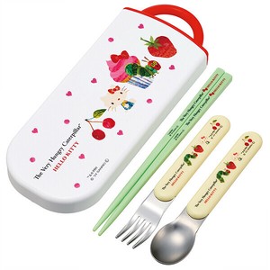 【公式】 抗菌 食洗機対応 スライド式トリオセット 【はらぺこあおむし×ハローキティ】 スケーター