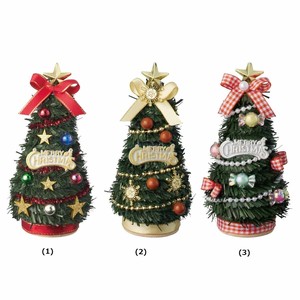 ミニデコクリスマスツリー 高さ12cm